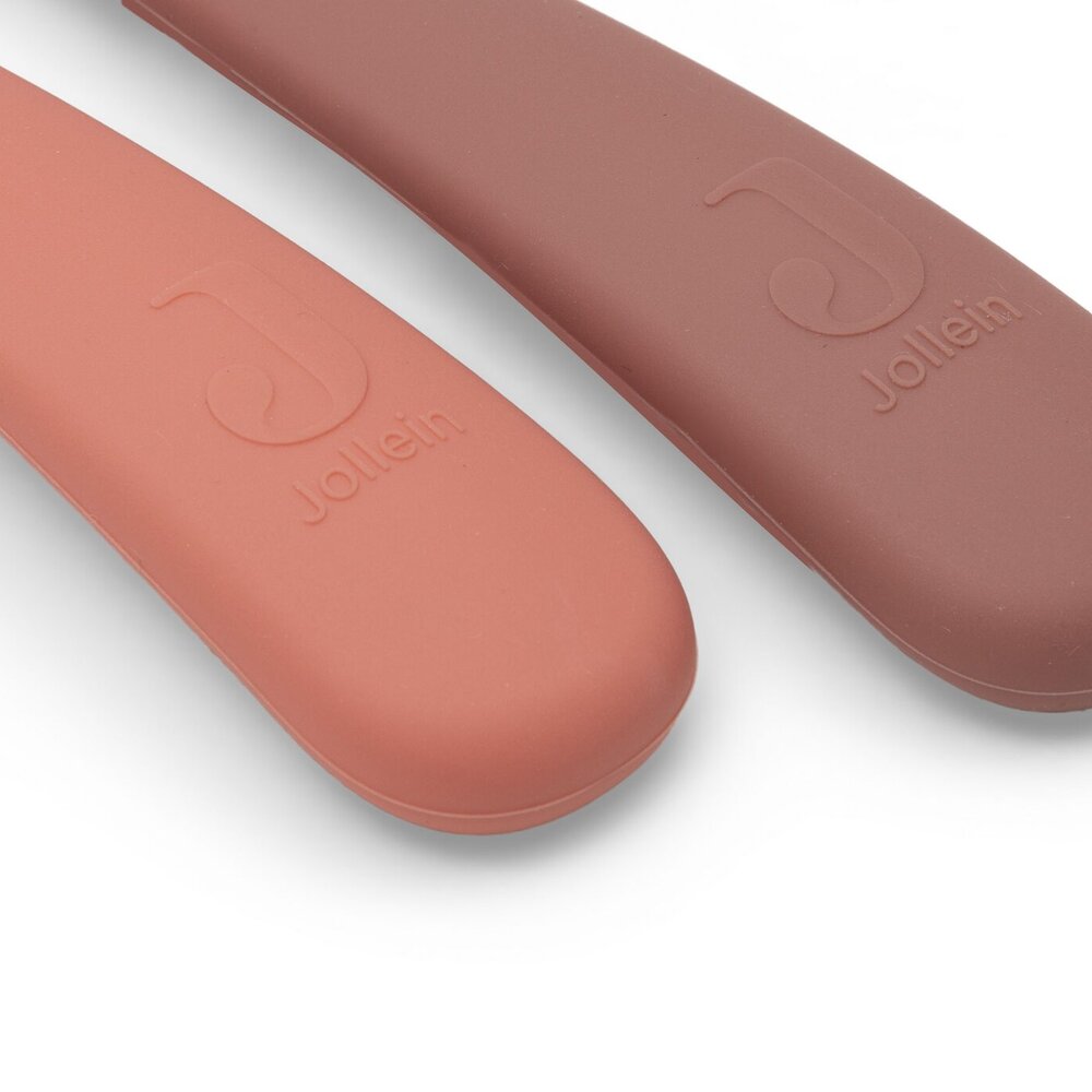 Siliconen Lepeltje - 2 Stuks Blush Siliconen Lepeltje - 2 Stuks Blush