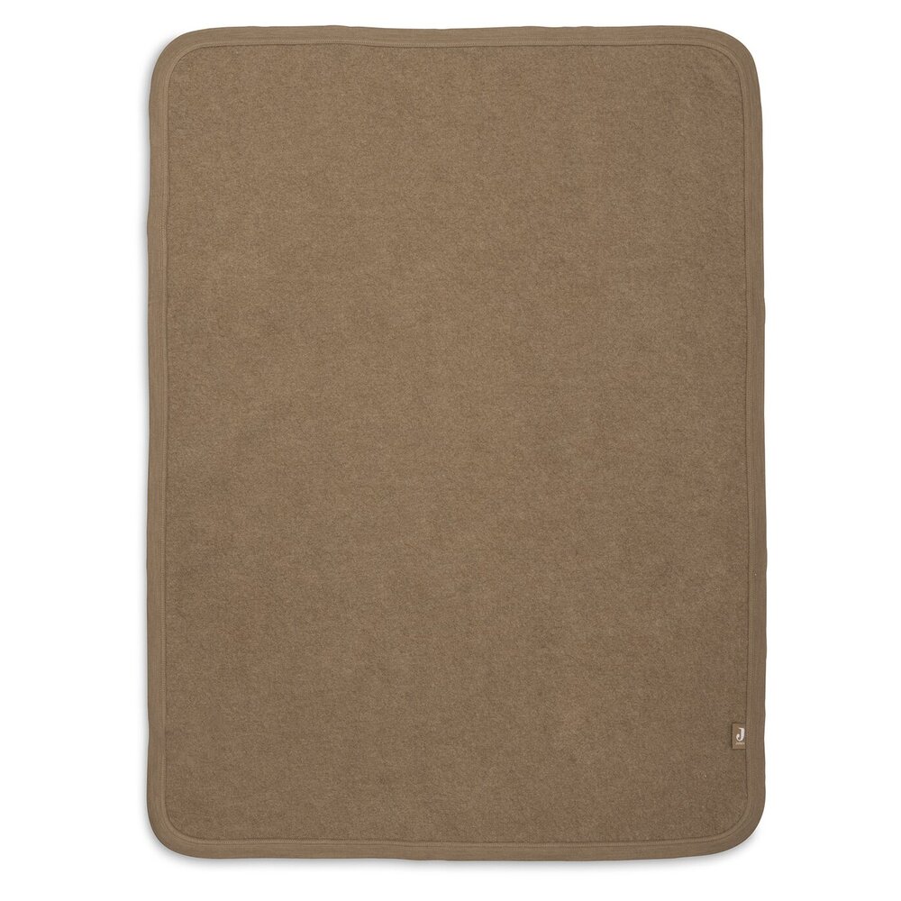 Deken Wieg 75x100cm Merino Wol Felted - Dark Hazel -
