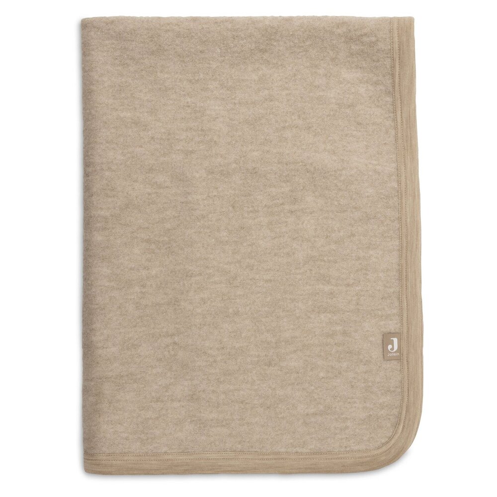 Deken Wieg 75x100cm Merino Wol Felted - Natural