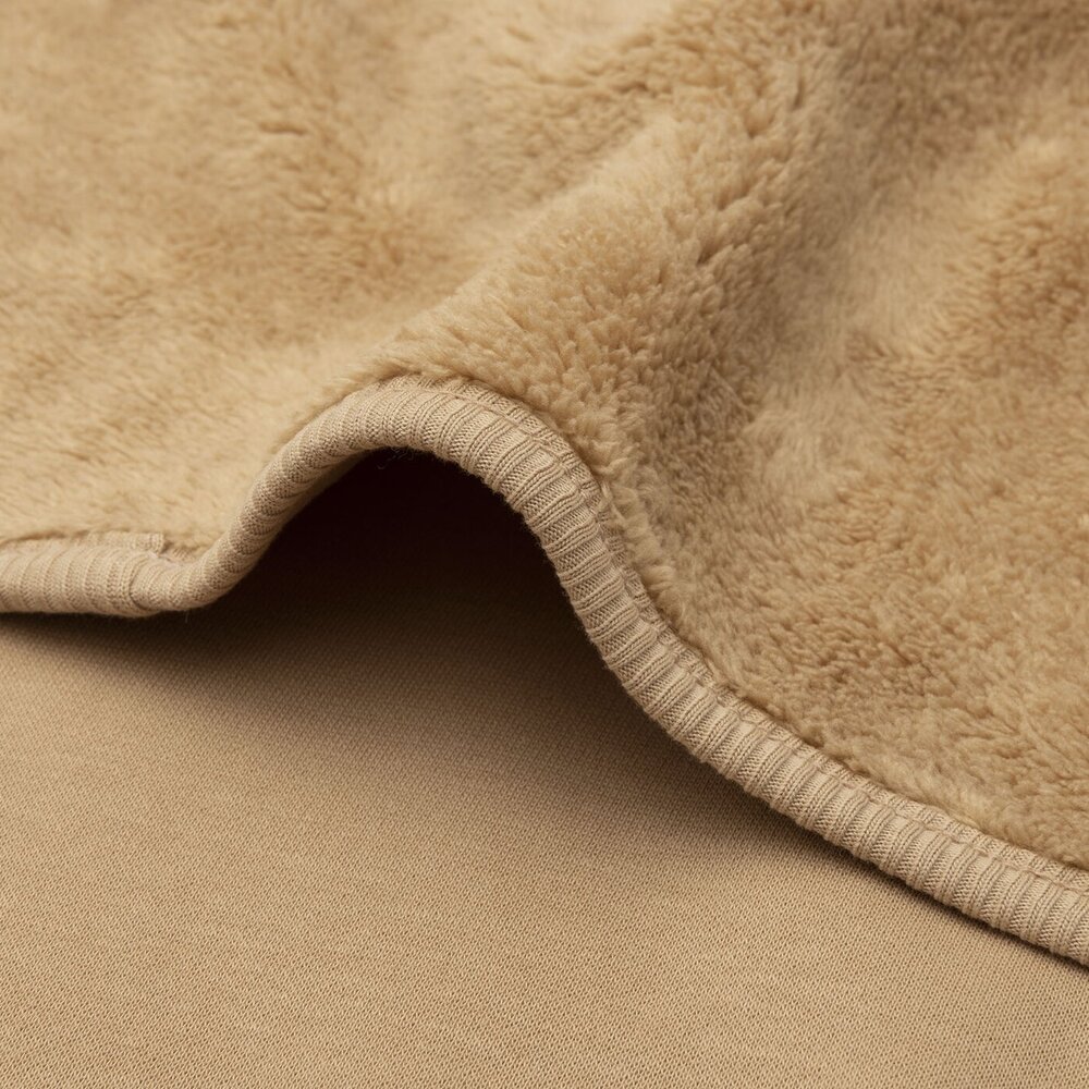Deken Wieg 75x100cm Basic Sherpa/Jersey Hazel Deken Wieg 75x100cm Basic Sherpa/Jersey Hazel