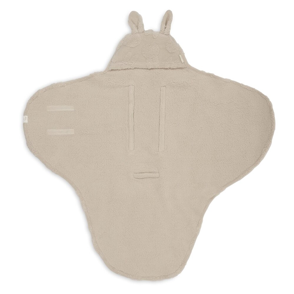 Wikkeldeken Nijntje Jacquard Teddy Sand