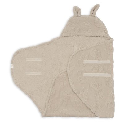 Wikkeldeken Nijntje Jacquard Teddy Sand