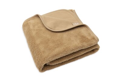 Deken Wieg 75x100cm Basic Sherpa/Jersey Hazel