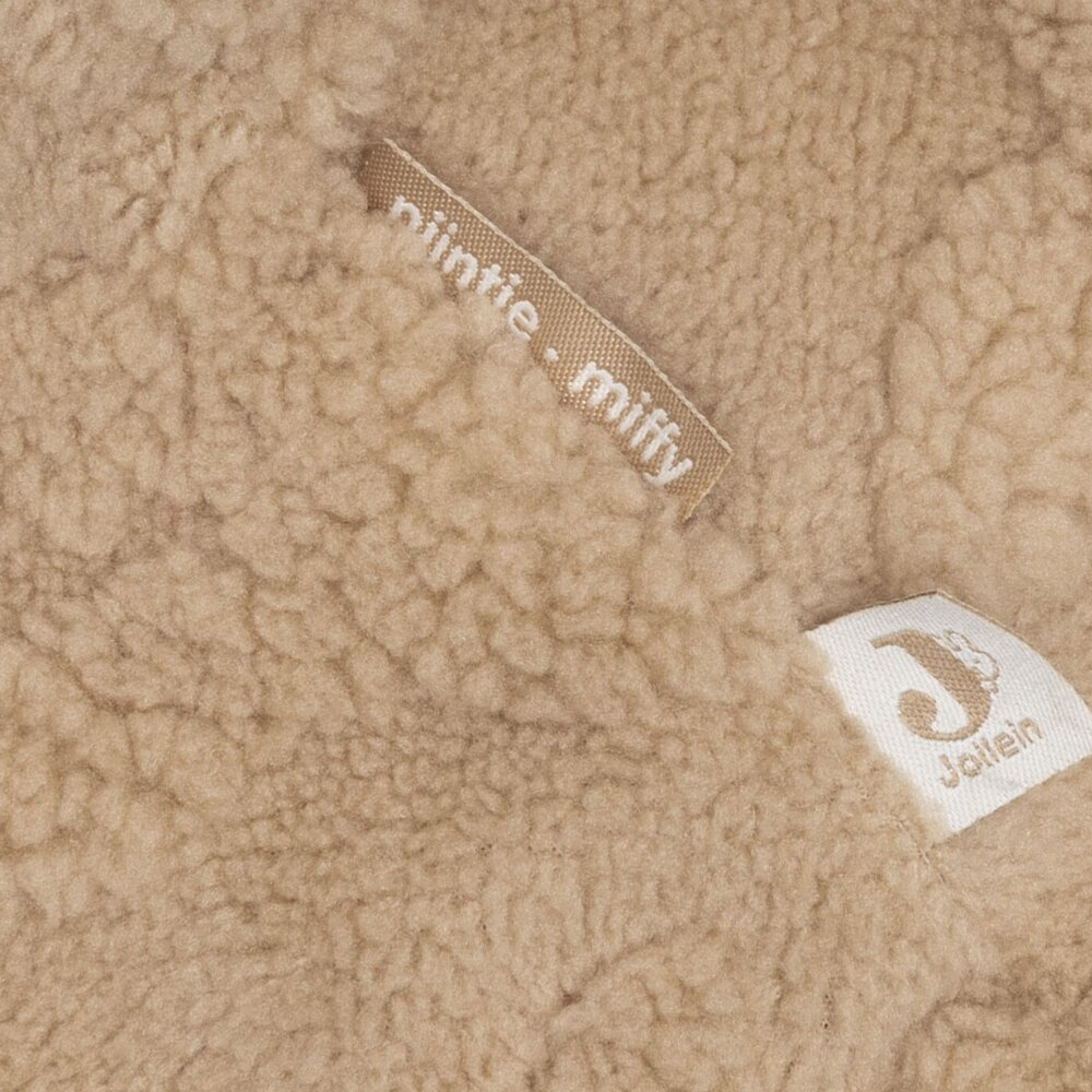 Cosy Poncho Nijntje Jacquard Teddy Biscuit