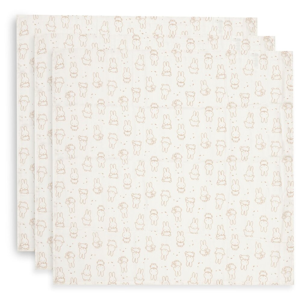Hydrofiele Doek Small 70x70cm Nijntje Moments Light Terra