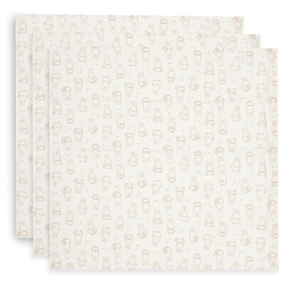 Hydrofiele Doek Small 70x70cm Nijntje Moments Light Terra