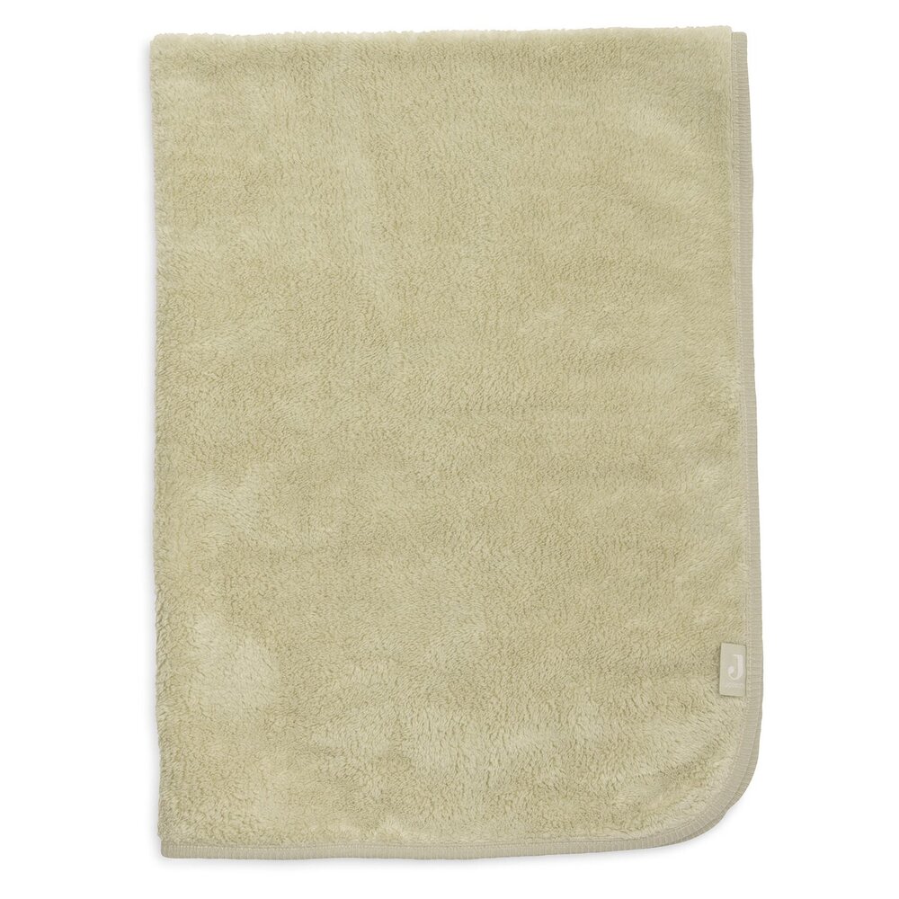 Deken Wieg 75x100cm Basic Sherpa/Jersey Soft Matcha Deken Wieg 75x100cm Basic Sherpa/Jersey Soft Matcha