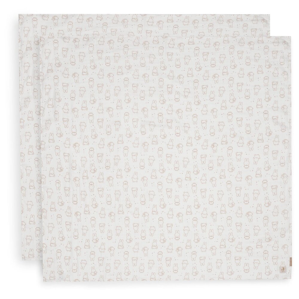 Hydrofiele Doek Large 115x115cm Nijntje Moments Light Terra Hydrofiele Doek Large 115x115cm Nijntje Moments Light Terra
