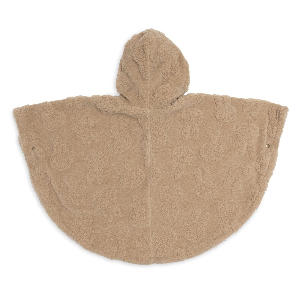 Cosy Poncho Nijntje Jacquard Teddy Biscuit