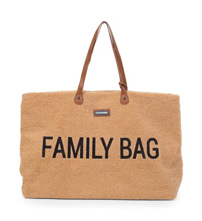 Family bag teddy beige