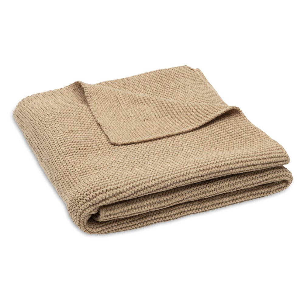 Deken Wieg 75x100cm Basic Knit Hazel