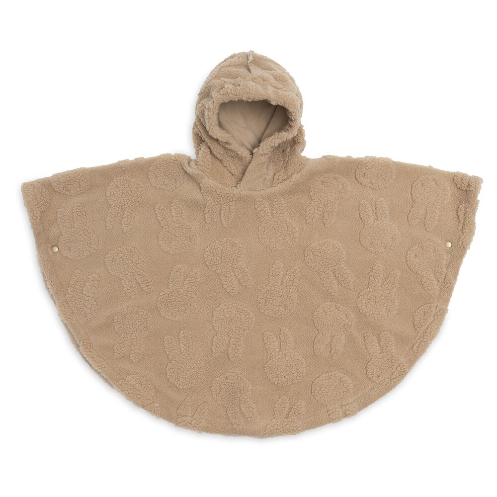 Cosy Poncho Nijntje Jacquard Teddy Biscuit