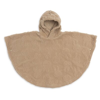 Cosy Poncho Nijntje Jacquard Teddy Biscuit