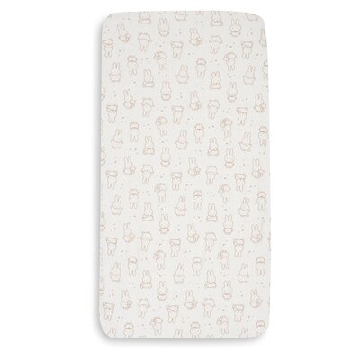 Hoeslaken Jersey 60x120cm Nijntje Moments Light Terra