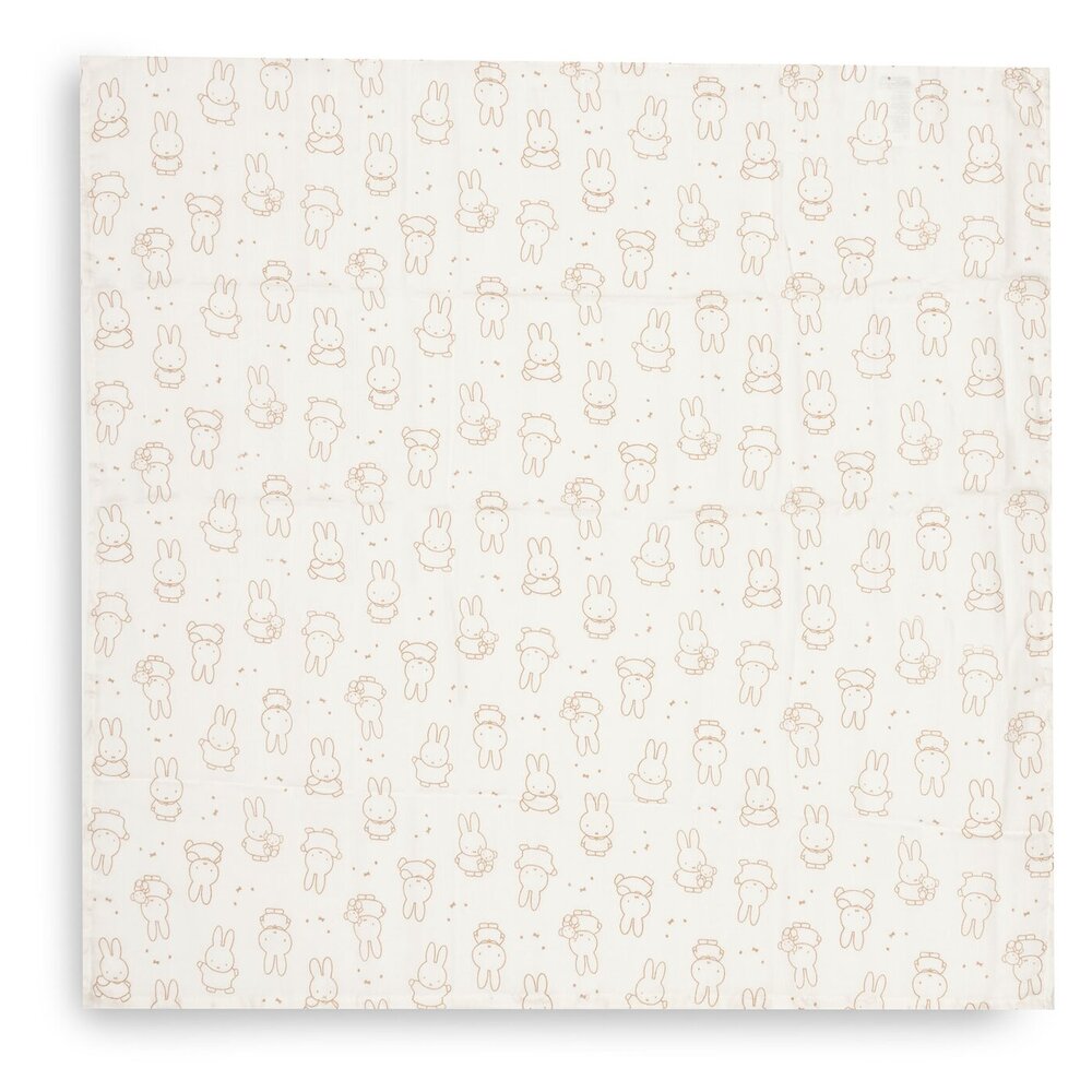 Hydrofiele Doek Small 70x70cm Nijntje Moments Light Terra