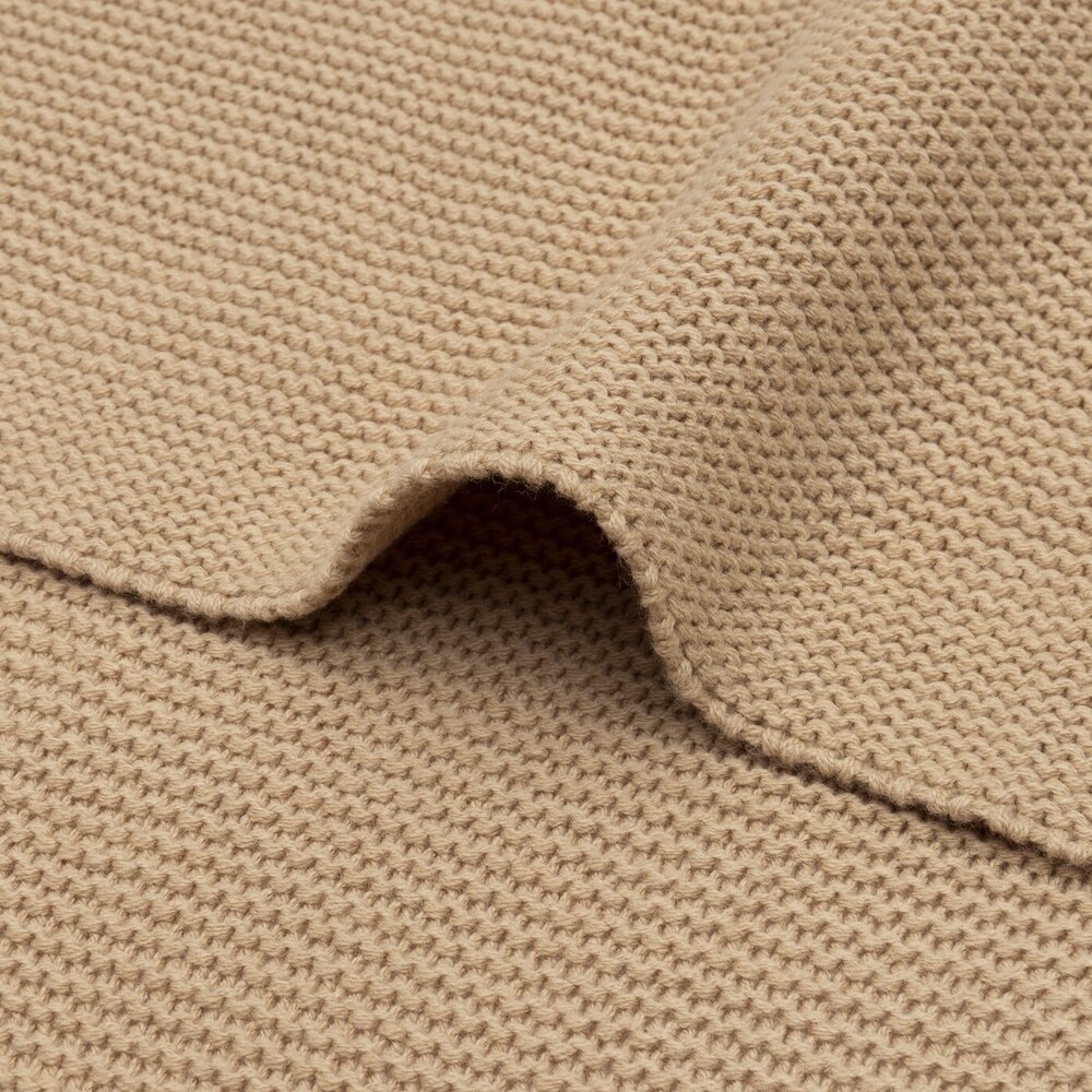 Deken Wieg 75x100cm Basic Knit Hazel