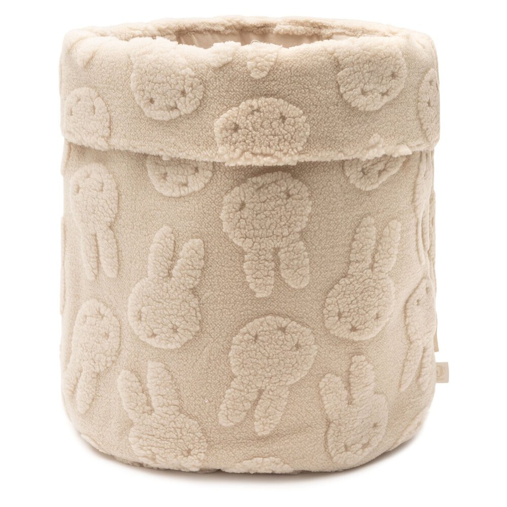 Opbergmand Nijntje Jacquard Teddy Sand