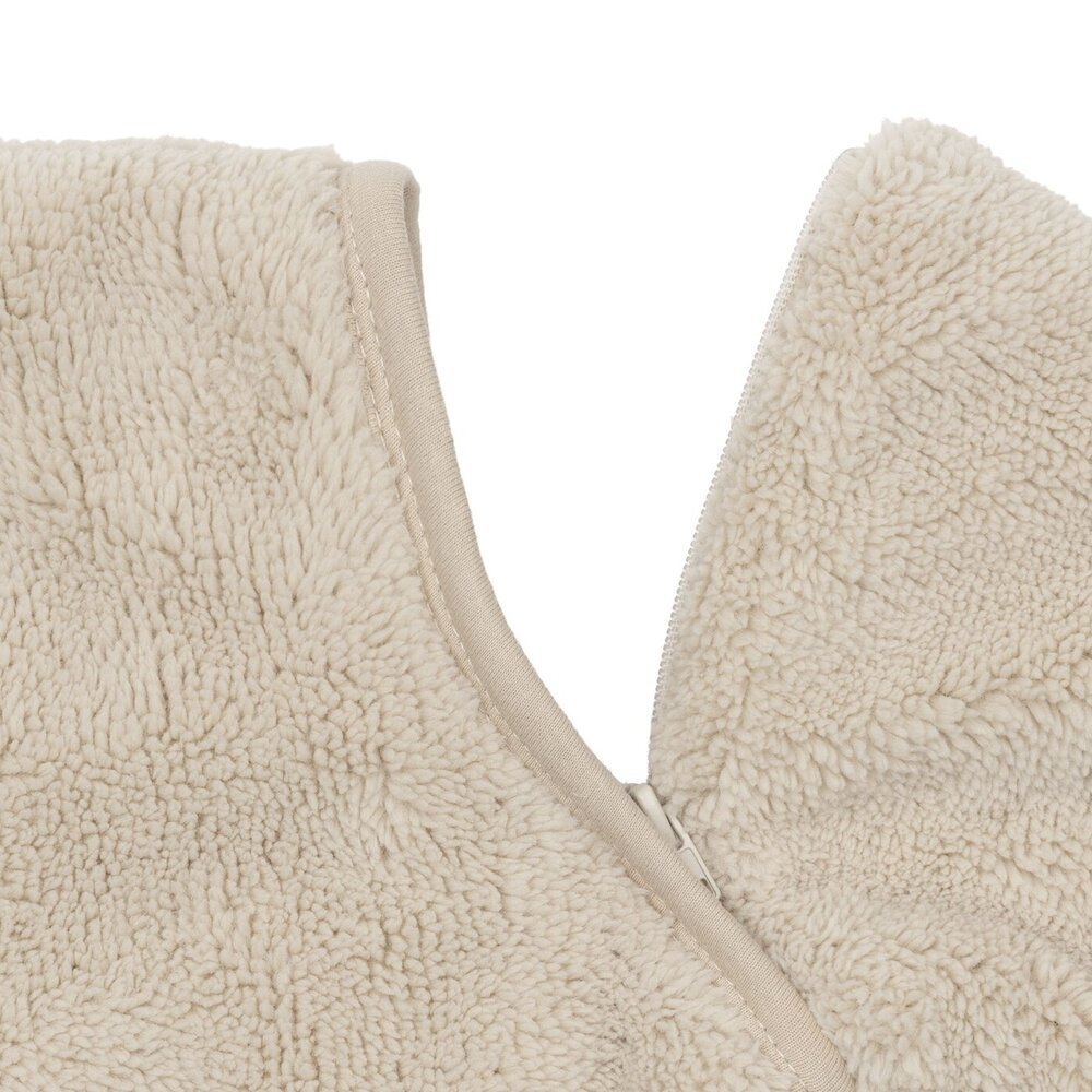 Slaapzak met afritsbare mouw 110cm Fluffy Sand Slaapzak met afritsbare mouw 110cm Fluffy Sand