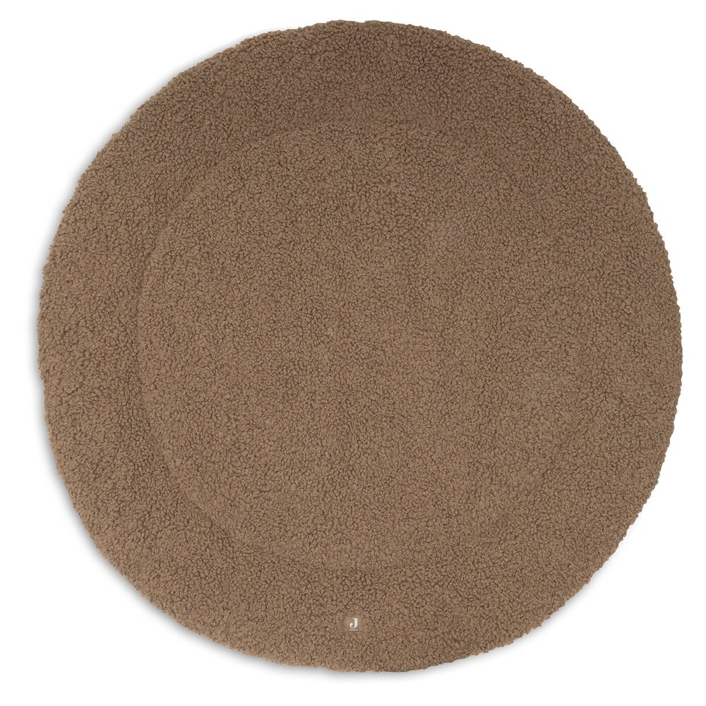 Boxkleed Ø 95cm Curlé Dark Hazel Boxkleed Ø 95cm Curlé Dark Hazel