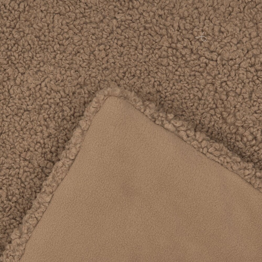 Boxkleed 100x100cm Curlé Dark Hazel Boxkleed 100x100cm Curlé Dark Hazel