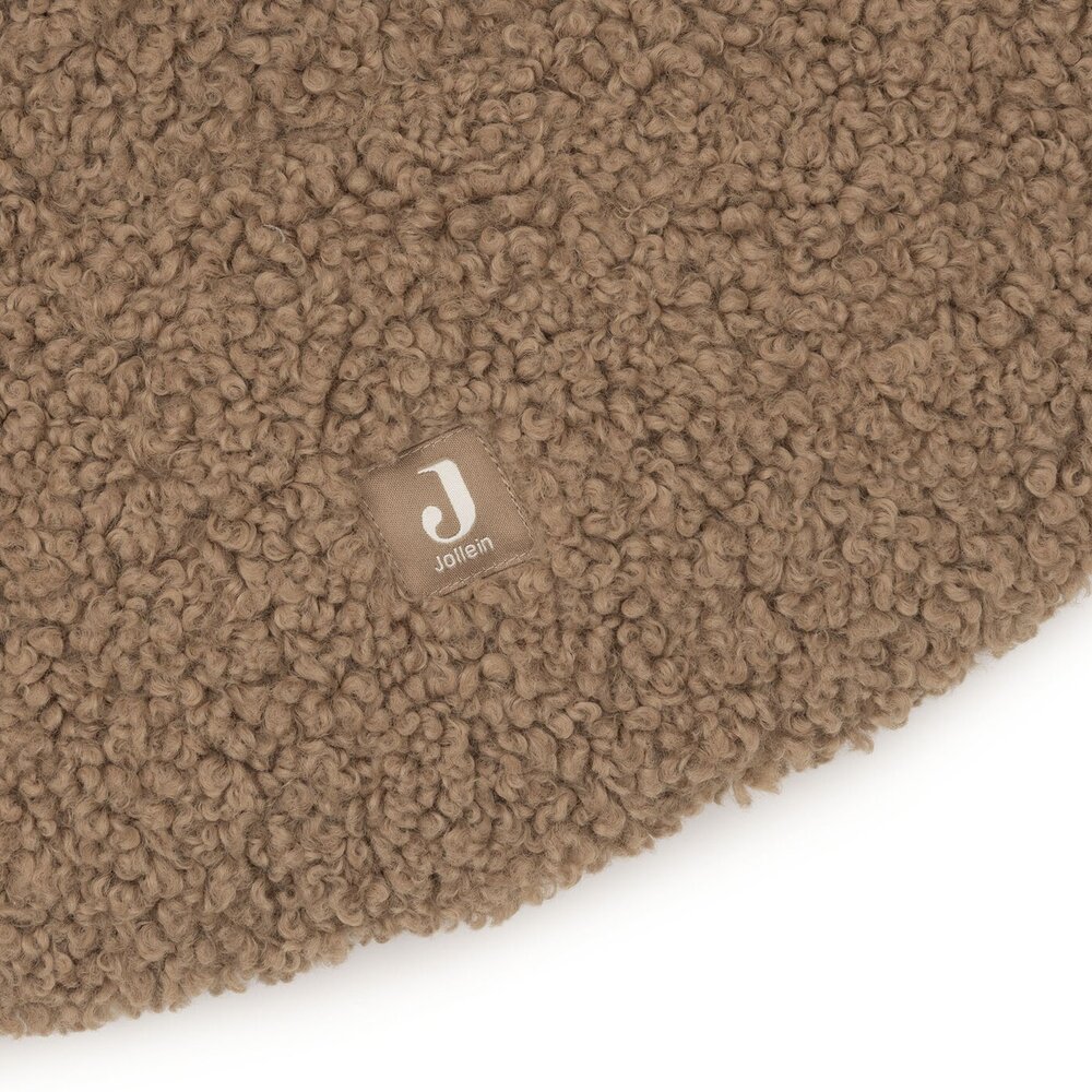 Boxkleed Ø 95cm Curlé Dark Hazel Boxkleed Ø 95cm Curlé Dark Hazel