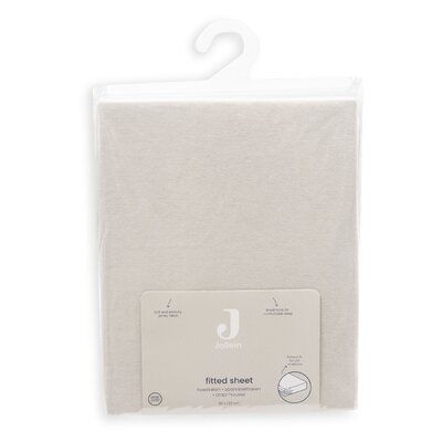 Hoeslaken Jersey 60x120cm Sand