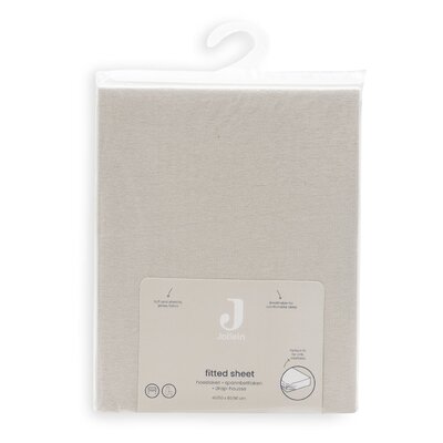 Hoeslaken Jersey 40/50x80/90cm Sand Hoeslaken Jersey 40/50x80/90cm Sand