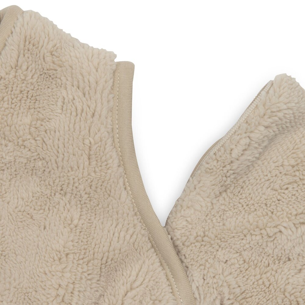 Slaapzak met afritsbare mouw 70cm Fluffy Sand Slaapzak met afritsbare mouw 70cm Fluffy Sand