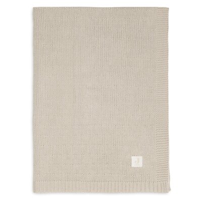 Deken Ledikant 100x150cm Sprinkle Knit Sand