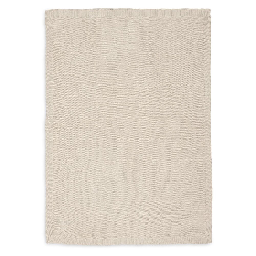 Deken Ledikant 100x150cm Sprinkle Knit Sand