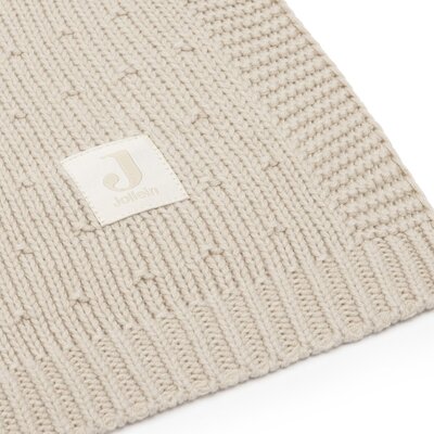 Deken Ledikant 100x150cm Sprinkle Knit Sand