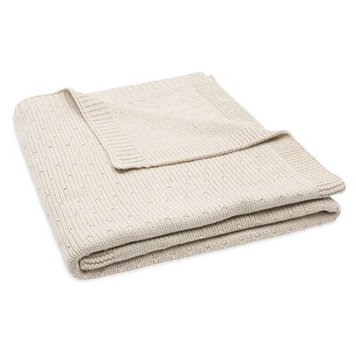Deken Ledikant 100x150cm Sprinkle Knit Sand
