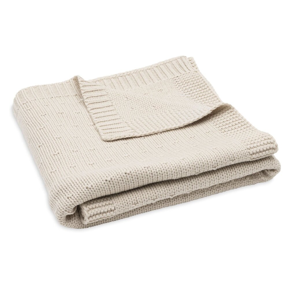 Deken Wieg 75x100cm Sprinkle Knit Sand Deken Wieg 75x100cm Sprinkle Knit Sand