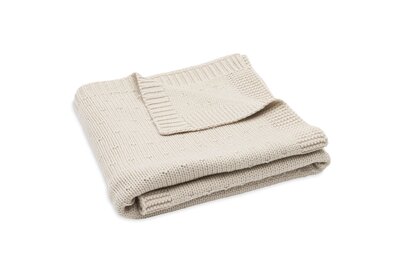 Deken Wieg 75x100cm Sprinkle Knit Sand Deken Wieg 75x100cm Sprinkle Knit Sand