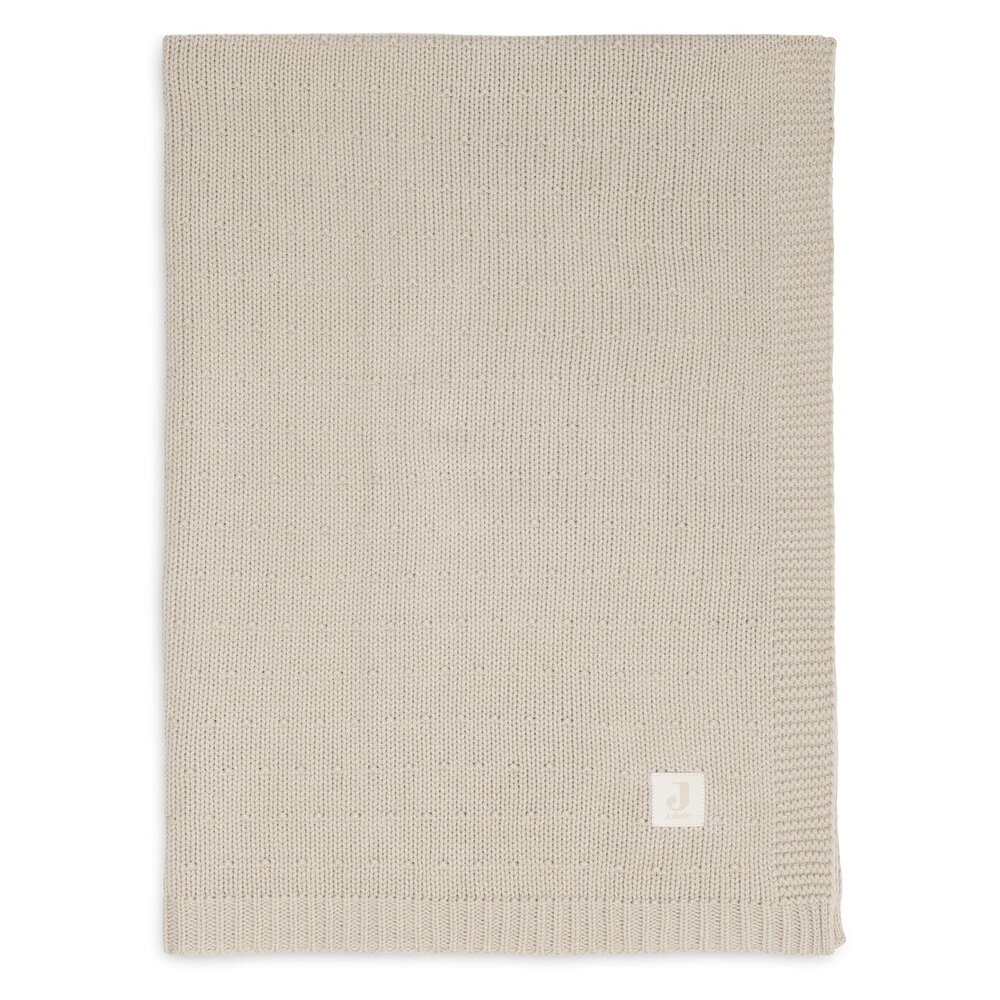 Deken Wieg 75x100cm Sprinkle Knit Sand Deken Wieg 75x100cm Sprinkle Knit Sand
