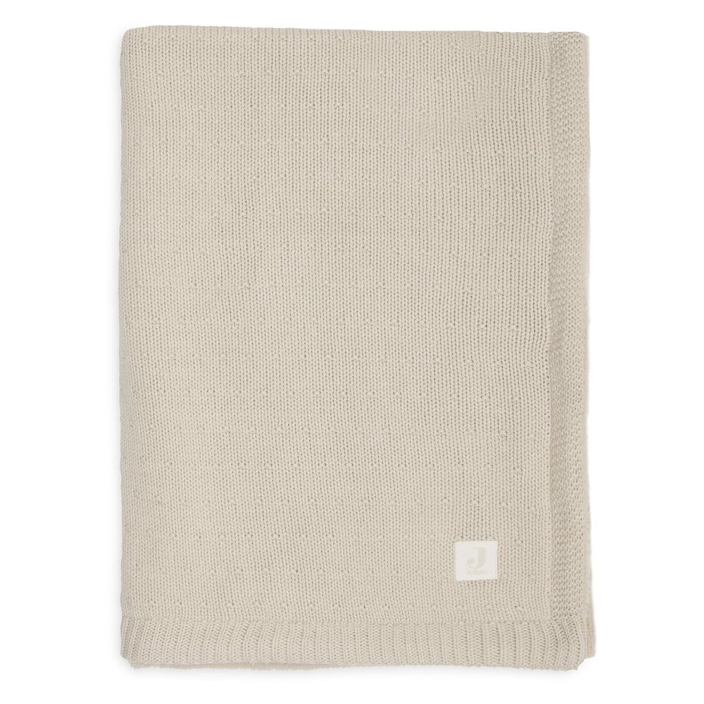 Deken Ledikant 100x150cm Sprinkle Knit Sand/Fluffy