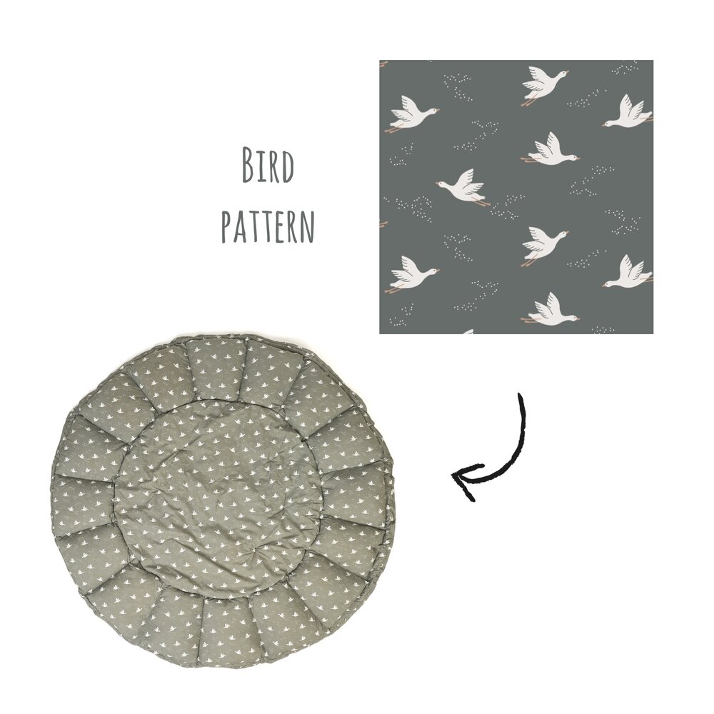 Coco - Speeltapijt Bloom 130cm Birds