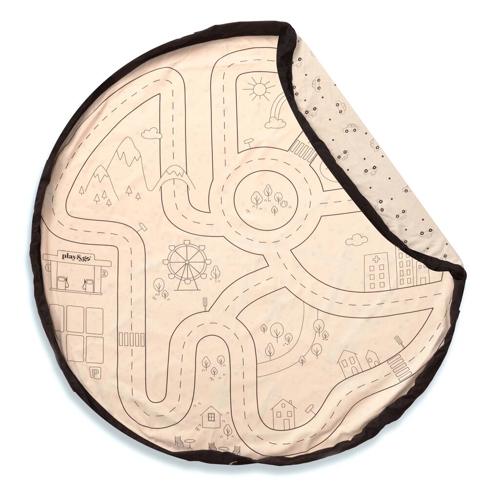 Noomad - Opbergzak - Speelmat 2-zijdig - 140cm Playville