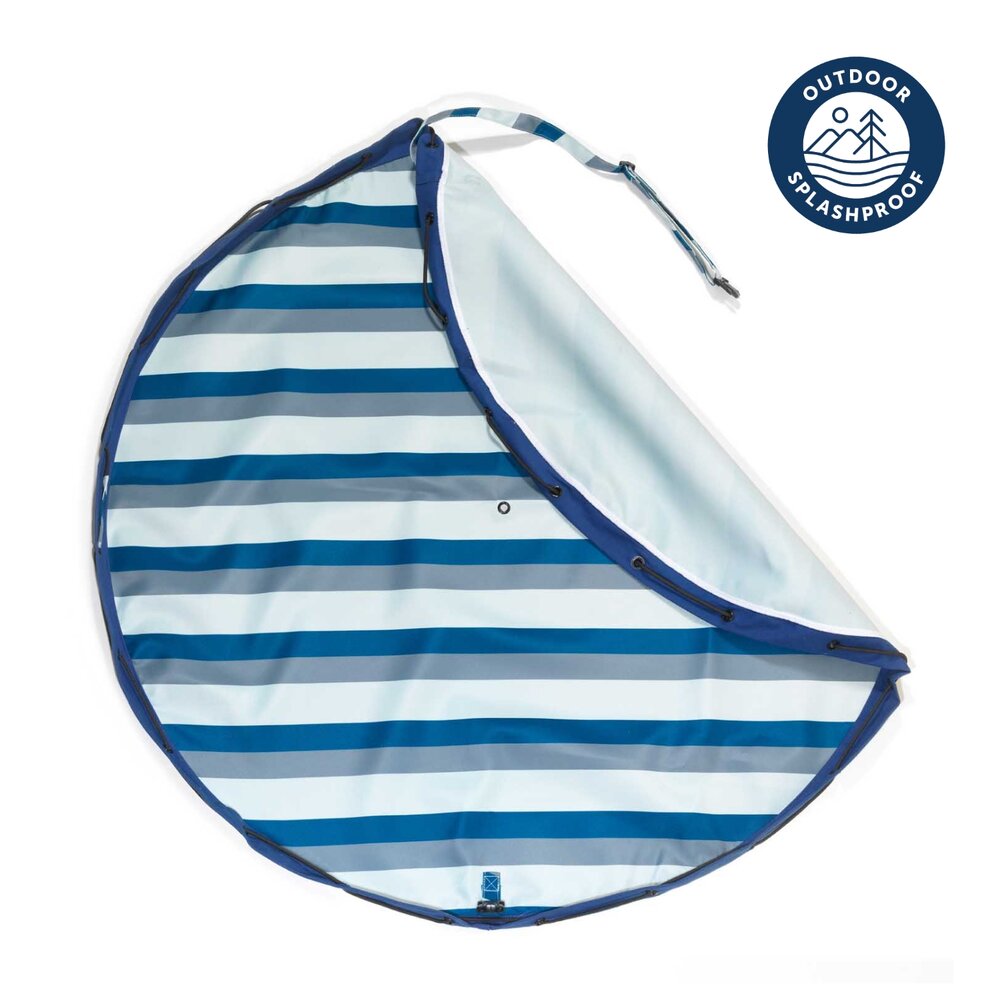Noomad - Opbergzak - Outdoor - 140 cm Blue/green stripes Noomad - Opbergzak - Outdoor - 140 cm Blue/green stripes