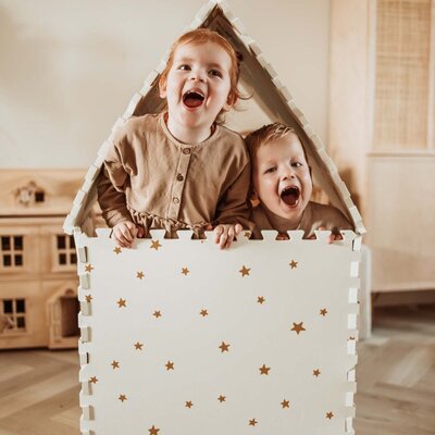 Tiloo - Puzzelmat EEVAA - 6 tegels Treehouse (120 x 180 cm) Tiloo - Puzzelmat EEVAA - 6 tegels Treehouse (120 x 180 cm)