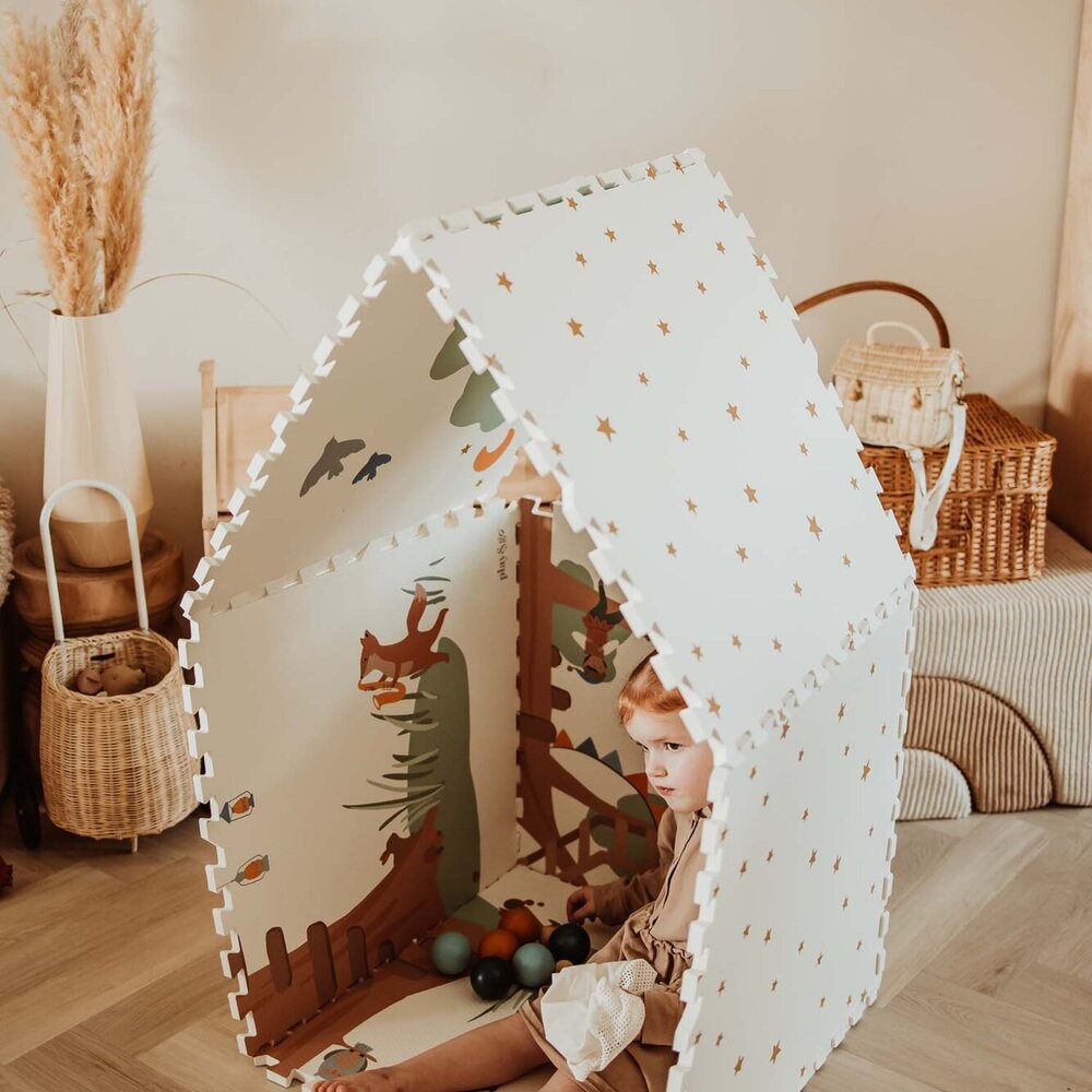 Tiloo - Puzzelmat EEVAA - 6 tegels Treehouse (120 x 180 cm) Tiloo - Puzzelmat EEVAA - 6 tegels Treehouse (120 x 180 cm)