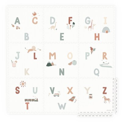 Tiloo - Puzzelmat EEVAA - 9 tegels Alphabet (180 x 180 cm) Tiloo - Puzzelmat EEVAA - 9 tegels Alphabet (180 x 180 cm)