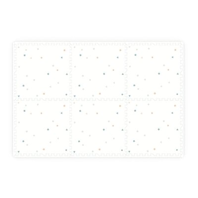 Tiloo - Puzzelmat EEVAA - 6 tegels Worldmap colour (120 x 180 cm - 6 tiles)