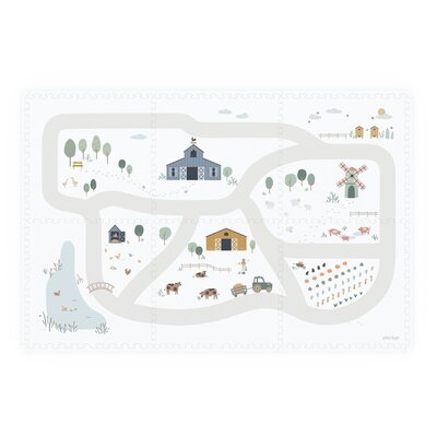 Tiloo - Puzzelmat EEVAA - 6 tegels Farm (120 x 180 cm) Tiloo - Puzzelmat EEVAA - 6 tegels Farm (120 x 180 cm)