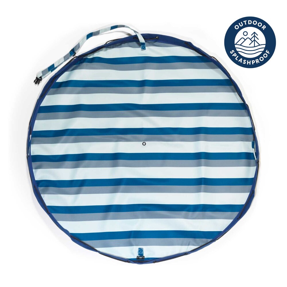 Noomad - Opbergzak - Outdoor - 140 cm Blue/green stripes Noomad - Opbergzak - Outdoor - 140 cm Blue/green stripes