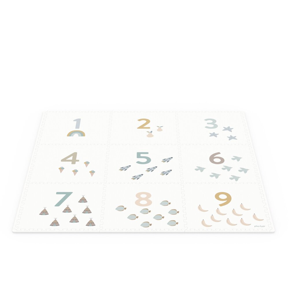 Tiloo - Puzzelmat EEVAA - 9 tegels Numbers (180 x180 cm)