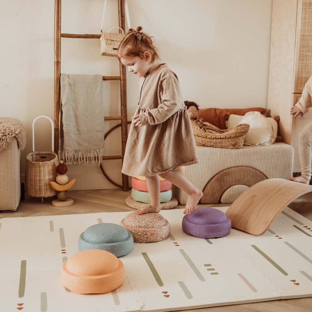 Tiloo - Puzzelmat EEVAA - 6 tegels Farm (120 x 180 cm)