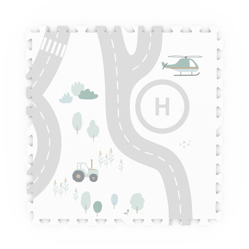 Tiloo - Puzzelmat EEVAA - 6 tegels Road (120 x 180 cm) Tiloo - Puzzelmat EEVAA - 6 tegels Road (120 x 180 cm)