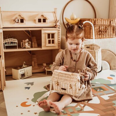 Tiloo - Puzzelmat EEVAA - 6 tegels Treehouse (120 x 180 cm) Tiloo - Puzzelmat EEVAA - 6 tegels Treehouse (120 x 180 cm)