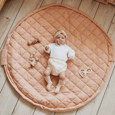 Noomad - Opbergzak - Speelmat Baby Soft - organic cotton - 120 cm Fleuri Noomad - Opbergzak - Speelmat Baby Soft - organic cotton - 120 cm Fleuri